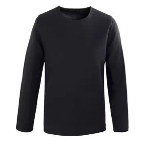 Black Anti-Cut® Knife-Proof Long Shirts Stab-Resistant